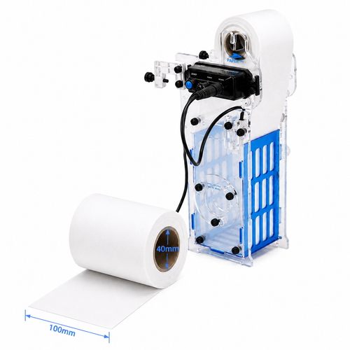 For Bubble Magus S - Replacement Fleece Rolls, 3.9 in x 115 ft (100 mm x 35 m), 2-Pack